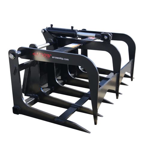 mini skid steer grapple rake|american attachments grapple rake.